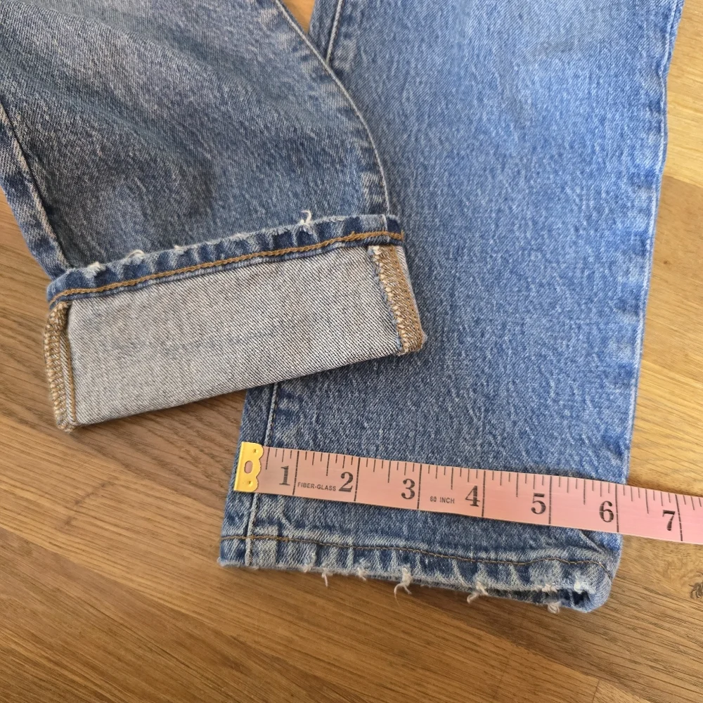 Madewell 23 Classic Straight Jean In Nearwood Wash 23